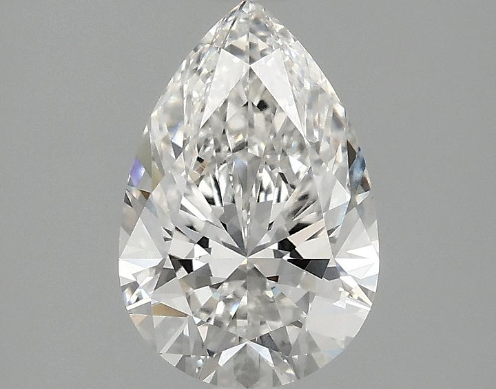 1.47 Carat Pear Shaped Excellent Cut VS1 IGI Certified Lab Grown Diamond