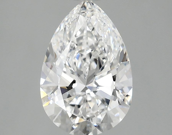 1.97 Carat Pear Shaped Excellent Cut VVS2 IGI Certified Lab Grown Diamond