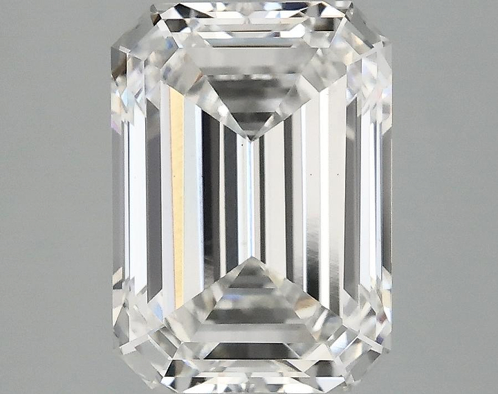 3.42 Carat Emerald Shaped Excellent Cut VS1 IGI Certified Lab Grown Diamond