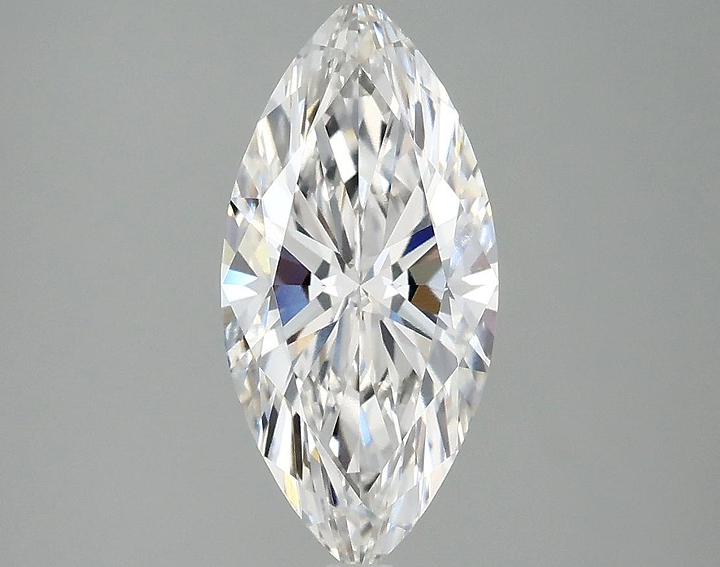 1.88 Carat Marquise Shaped Excellent Cut VVS2 IGI Certified Lab Grown Diamond