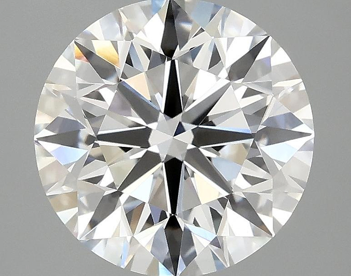 3.02 Carat Round Shaped Excellent Cut VVS2 IGI Certified Lab Grown Diamond