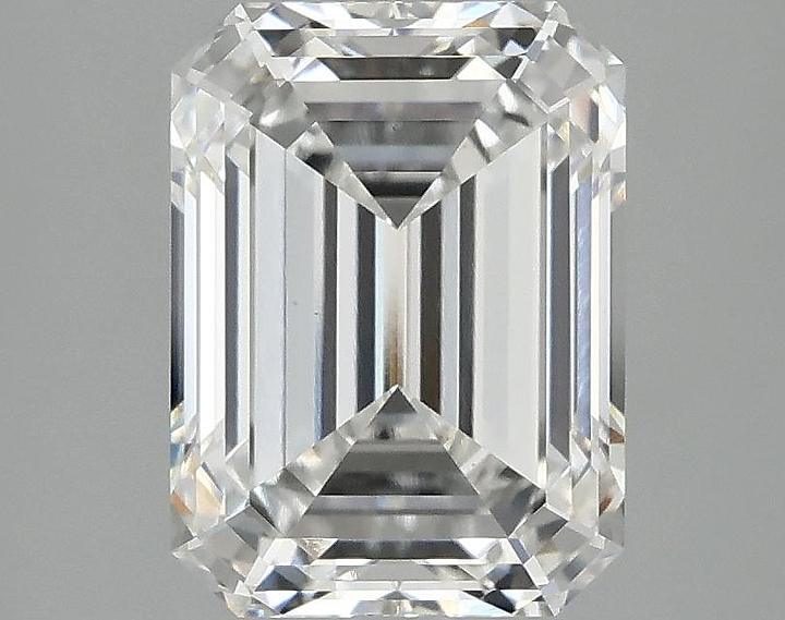 3.03 Carat Emerald Shaped Excellent Cut VS1 IGI Certified Lab Grown Diamond