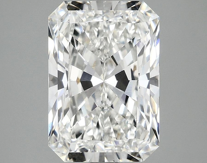 3.09 Carat Radiant Shaped Ideal Cut VS1 IGI Certified Lab Grown Diamond