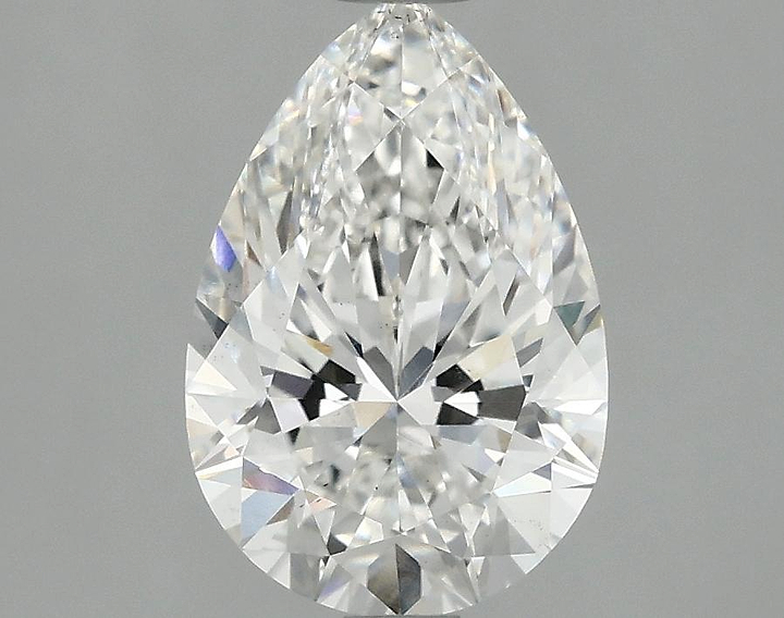 2.1 Carat Pear Shaped Excellent Cut VS2 IGI Certified Lab Grown Diamond