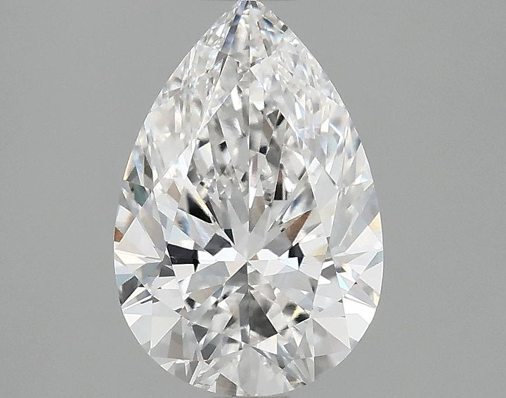 2.0 Carat Pear Shaped Excellent Cut VS1 IGI Certified Lab Grown Diamond