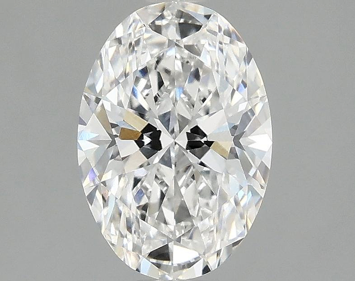 1.5 Carat Oval Shaped Ideal Cut VVS2 IGI Certified Lab Grown Diamond