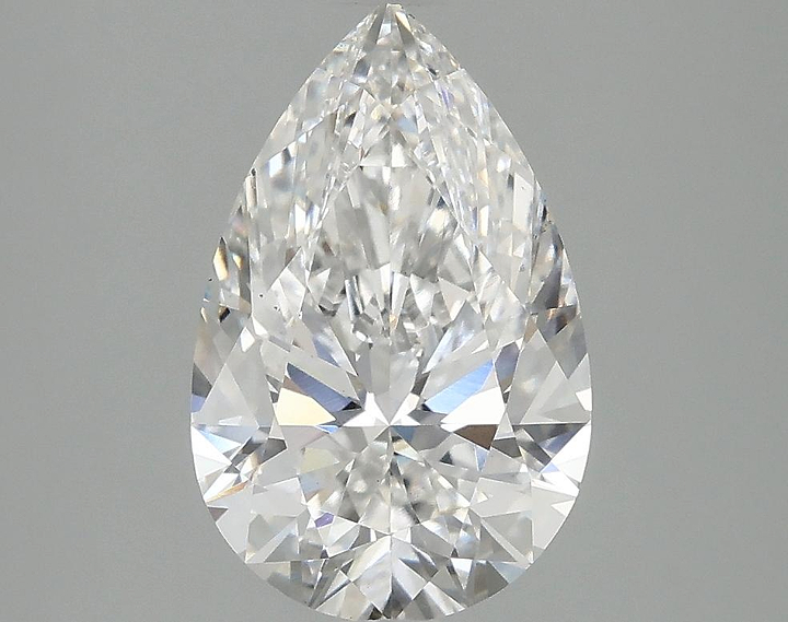 2.52 Carat Pear Shaped Ideal Cut VS1 IGI Certified Lab Grown Diamond