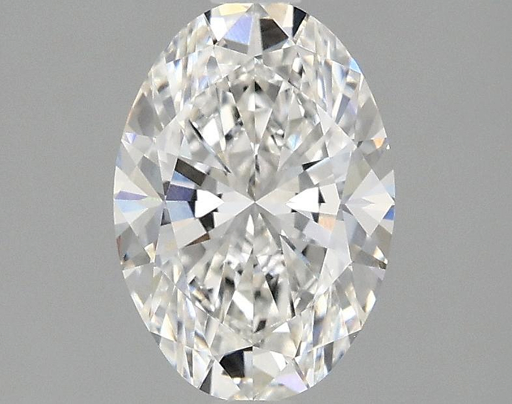 1.43 Carat Oval Shaped Ideal Cut VVS1 IGI Certified Lab Grown Diamond