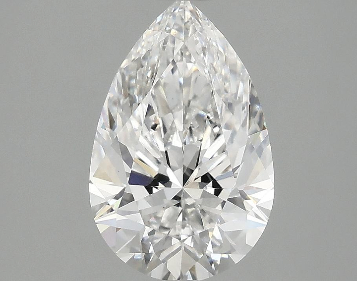 2.03 Carat Pear Shaped Ideal Cut VS1 IGI Certified Lab Grown Diamond