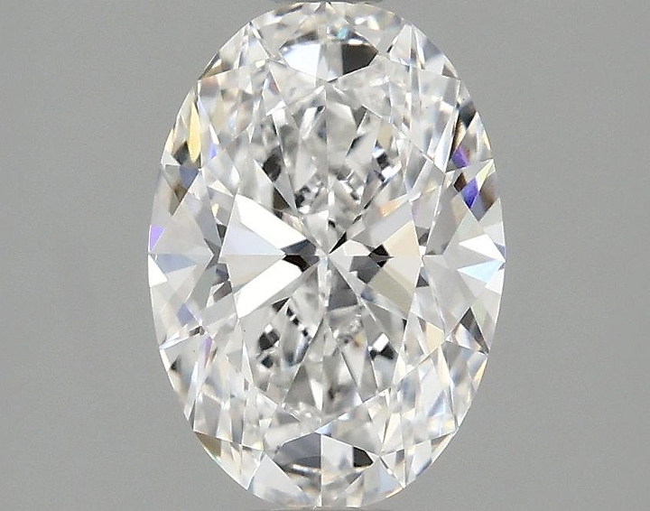 1.49 Carat Oval Shaped Ideal Cut VVS2 IGI Certified Lab Grown Diamond