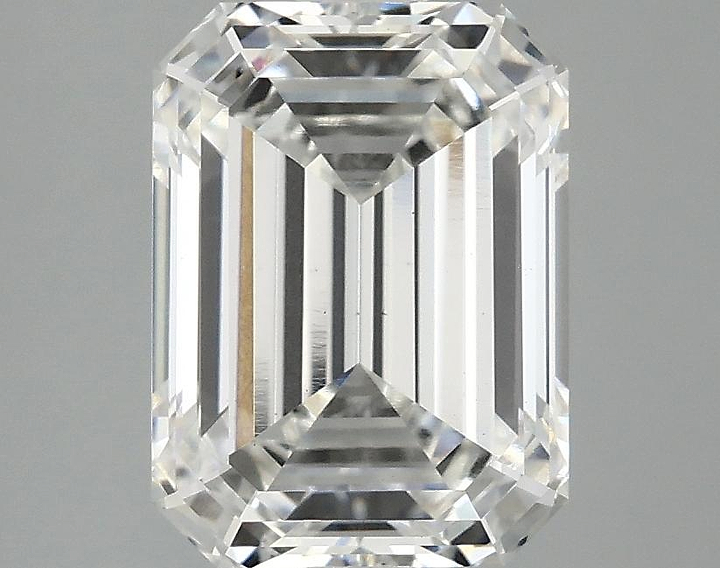 3.09 Carat Emerald Shaped Excellent Cut VS1 IGI Certified Lab Grown Diamond