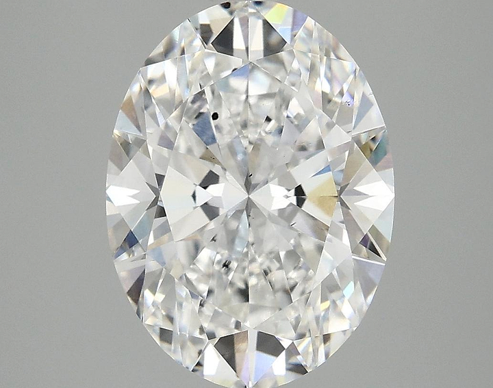 4.03 Carat Oval Shaped Excellent Cut SI1 IGI Certified Lab Grown Diamond