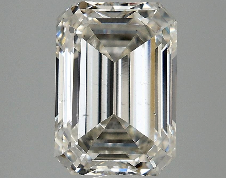 3.07 Carat Emerald Shaped Ideal Cut VS2 IGI Certified Lab Grown Diamond