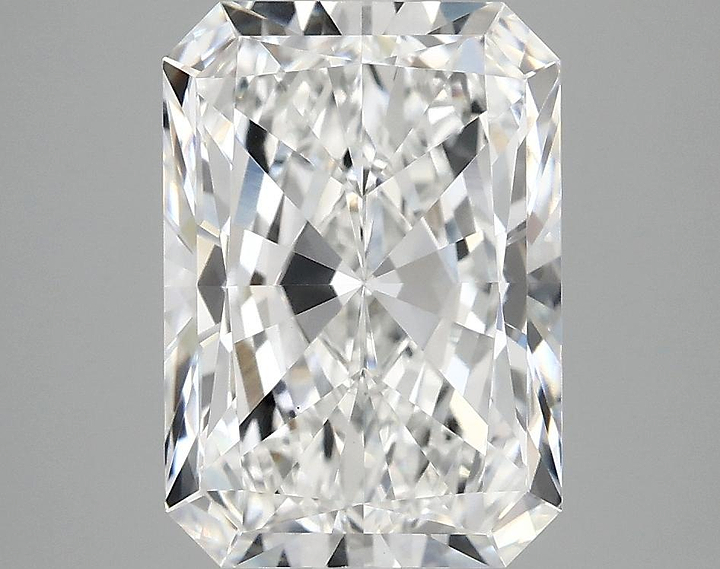 3.91 Carat Radiant Shaped Ideal Cut VVS2 IGI Certified Lab Grown Diamond