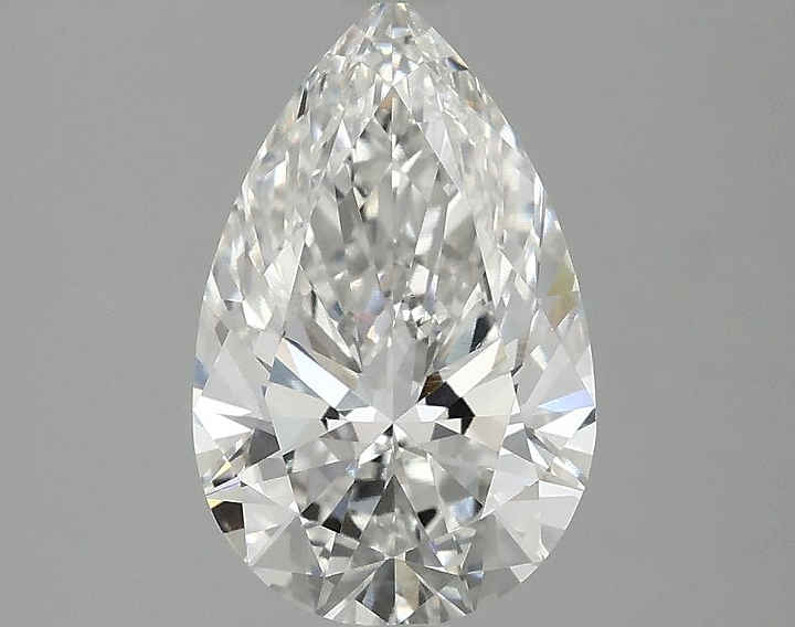 1.98 Carat Pear Shaped Ideal Cut VVS2 IGI Certified Lab Grown Diamond