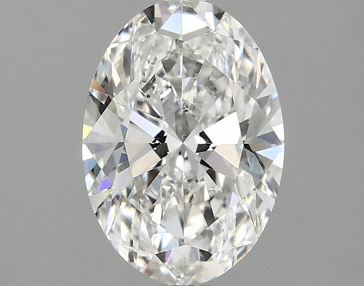 1.53 Carat Oval Shaped Ideal Cut VVS2 IGI Certified Lab Grown Diamond