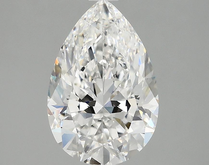 2.08 Carat Pear Shaped Excellent Cut VVS2 IGI Certified Lab Grown Diamond