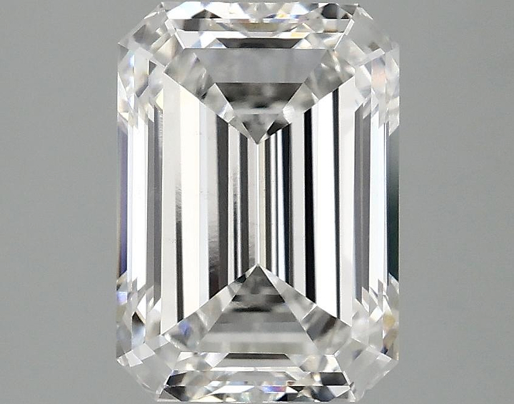 3.04 Carat Emerald Shaped Ideal Cut VS1 IGI Certified Lab Grown Diamond