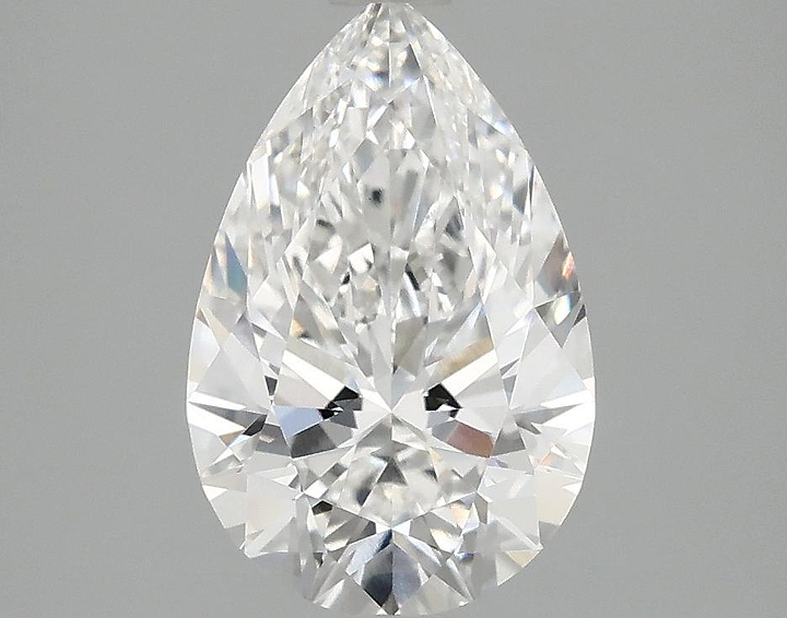 2.07 Carat Pear Shaped Ideal Cut VVS2 IGI Certified Lab Grown Diamond