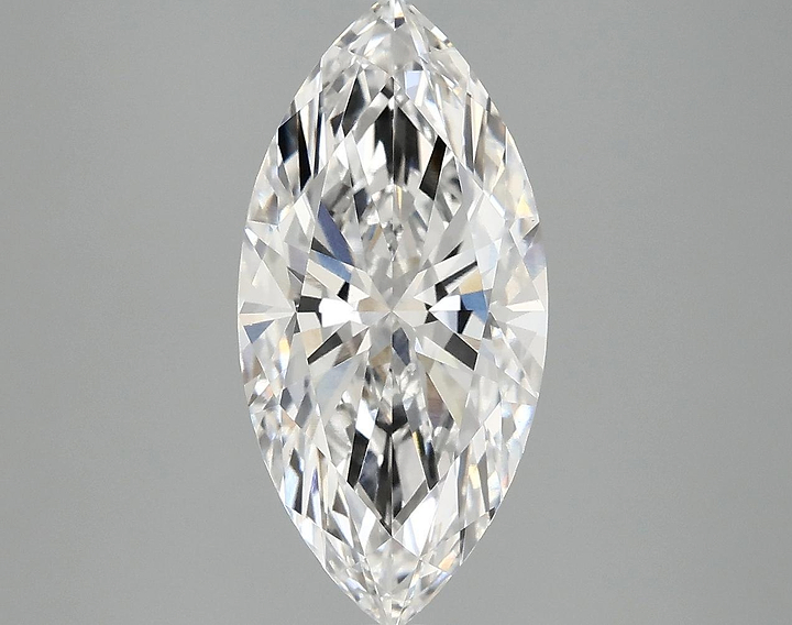 3.03 Carat Marquise Shaped Excellent Cut VS1 IGI Certified Lab Grown Diamond