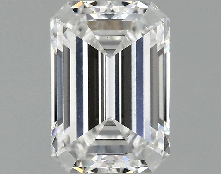 0.99 Carat Emerald Shaped Ideal Cut VVS2 IGI Certified Lab Grown Diamond