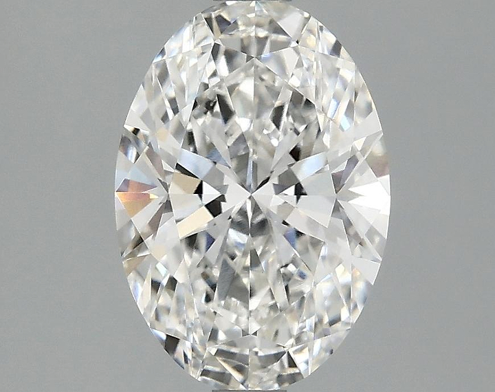 2.03 Carat Oval Shaped Ideal Cut VVS2 IGI Certified Lab Grown Diamond