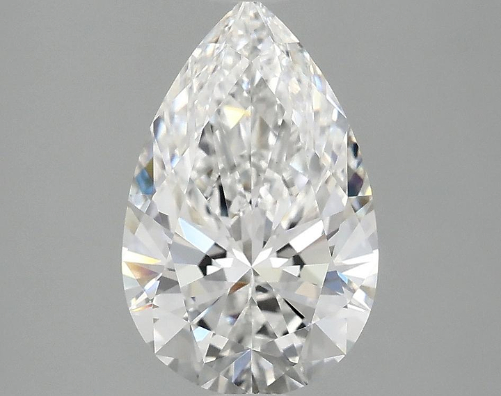 2.07 Carat Pear Shaped Ideal Cut VS1 IGI Certified Lab Grown Diamond