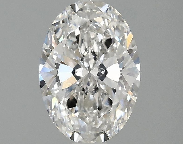 1.5 Carat Oval Shaped Ideal Cut VVS2 IGI Certified Lab Grown Diamond
