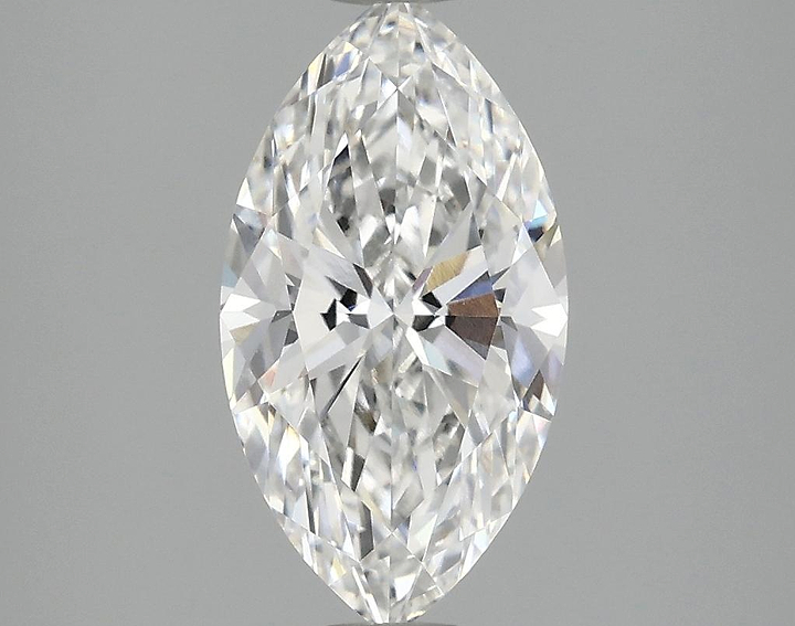 2.04 Carat Marquise Shaped Excellent Cut VS1 IGI Certified Lab Grown Diamond