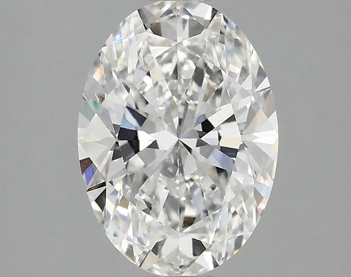 1.55 Carat Oval Shaped Ideal Cut VVS2 IGI Certified Lab Grown Diamond