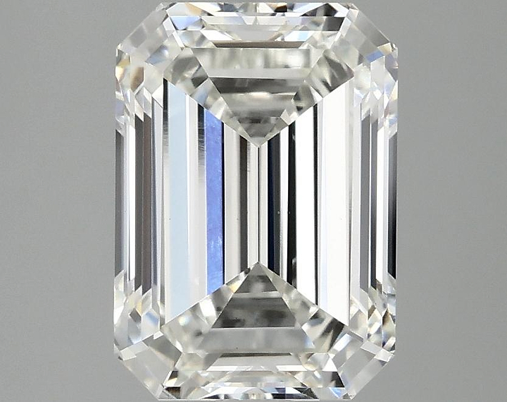 3.02 Carat Emerald Shaped Ideal Cut VS1 IGI Certified Lab Grown Diamond