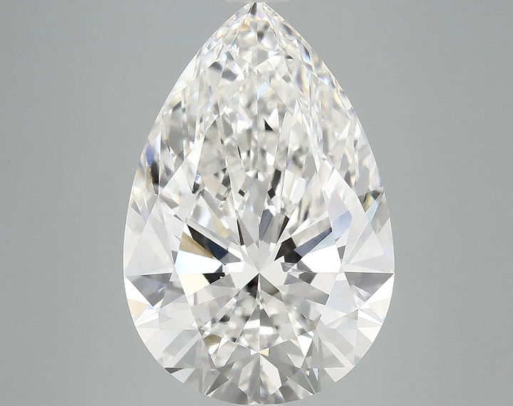 6.87 Carat Pear Shaped Excellent Cut VS1 IGI Certified Lab Grown Diamond