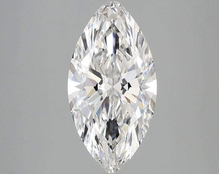2.39 Carat Marquise Shaped Ideal Cut VVS2 IGI Certified Lab Grown Diamond