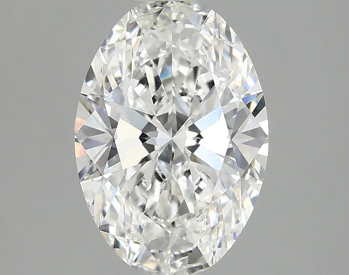 2.05 Carat Oval Shaped Ideal Cut VVS2 IGI Certified Lab Grown Diamond