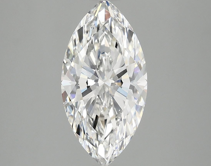 2.03 Carat Marquise Shaped Ideal Cut VVS2 IGI Certified Lab Grown Diamond