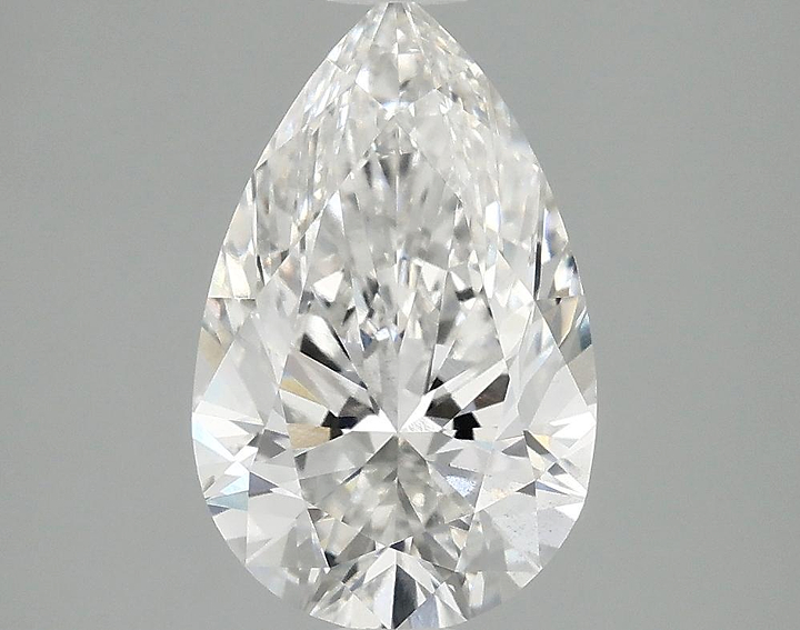2.43 Carat Pear Shaped Ideal Cut VS2 IGI Certified Lab Grown Diamond