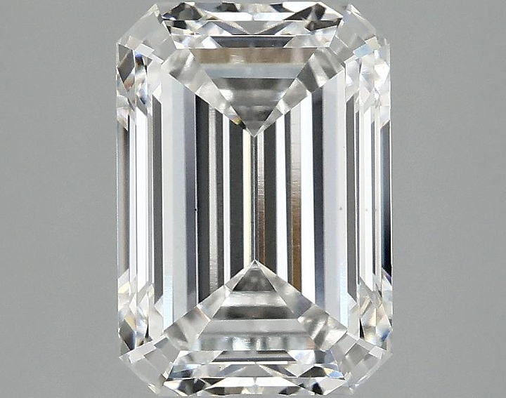 3.04 Carat Emerald Shaped Ideal Cut VS1 IGI Certified Lab Grown Diamond