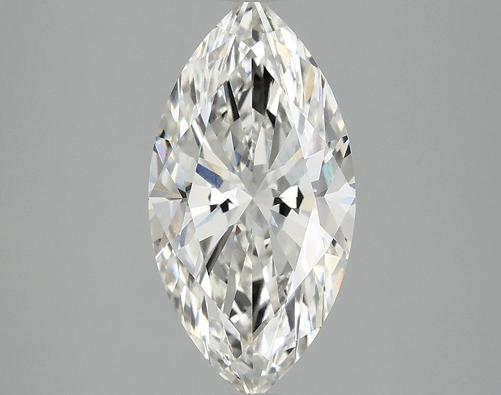 3.09 Carat Marquise Shaped Ideal Cut VVS2 IGI Certified Lab Grown Diamond