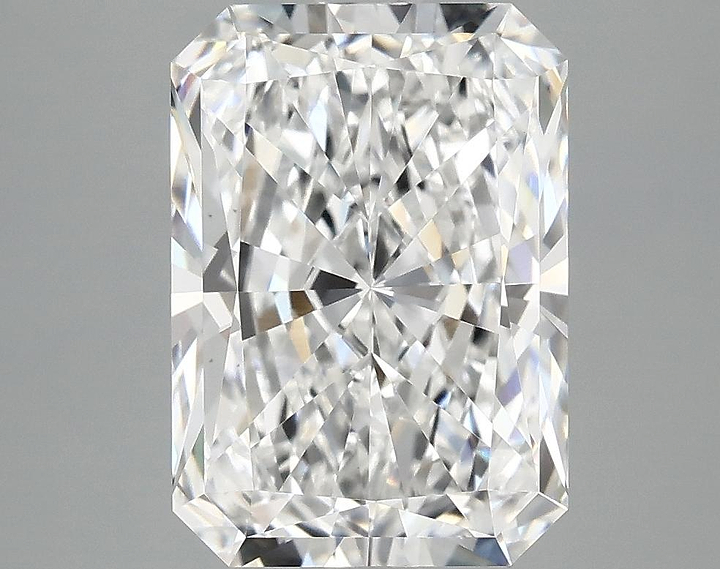 4.04 Carat Radiant Shaped Ideal Cut VVS2 IGI Certified Lab Grown Diamond