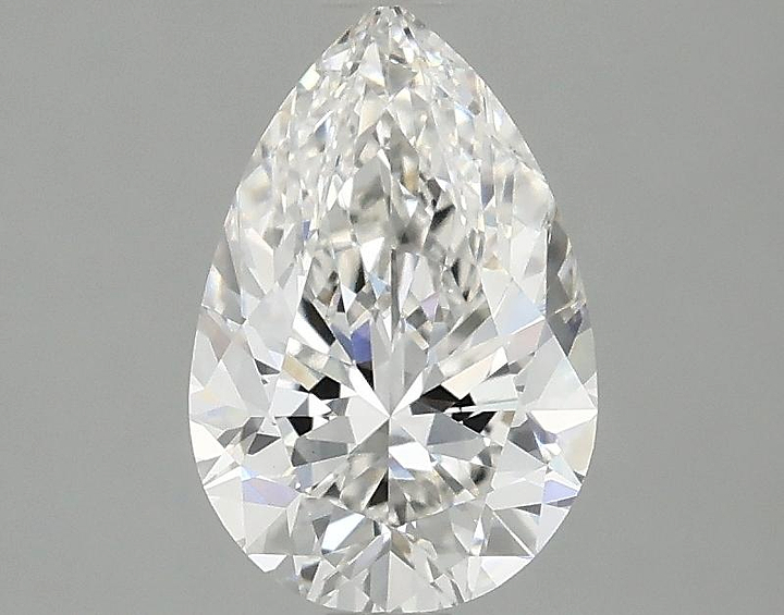 1.42 Carat Pear Shaped Excellent Cut VS1 IGI Certified Lab Grown Diamond