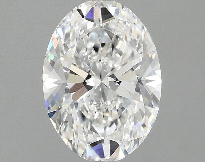 1.37 Carat Oval Shaped Ideal Cut VVS2 IGI Certified Lab Grown Diamond