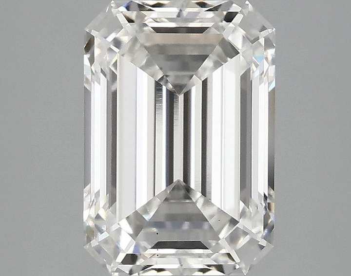 3.1 Carat Emerald Shaped Ideal Cut VS1 IGI Certified Lab Grown Diamond