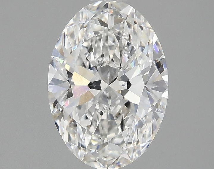 1.55 Carat Oval Shaped Ideal Cut VVS2 IGI Certified Lab Grown Diamond