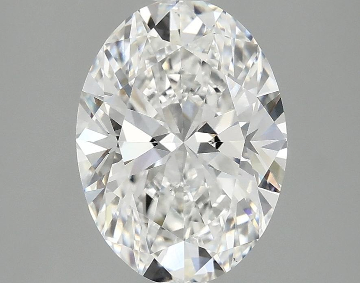 2.5 Carat Oval Shaped Excellent Cut VS1 IGI Certified Lab Grown Diamond