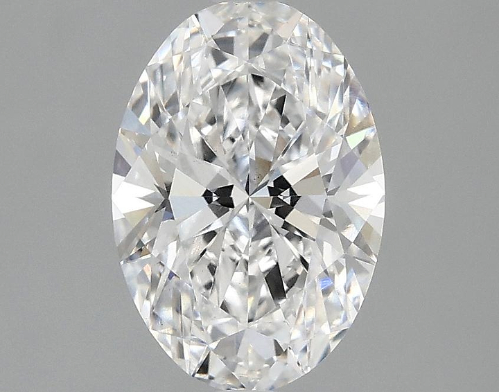 1.63 Carat Oval Shaped Ideal Cut VS1 IGI Certified Lab Grown Diamond