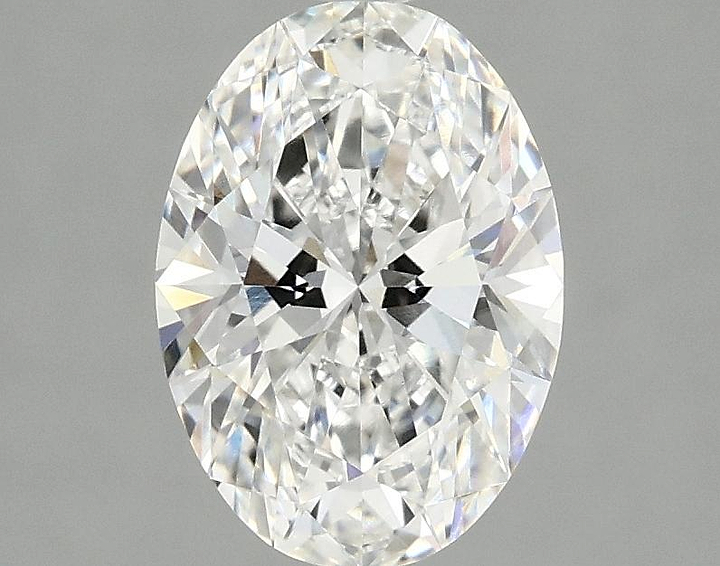 1.63 Carat Oval Shaped Ideal Cut VVS2 IGI Certified Lab Grown Diamond