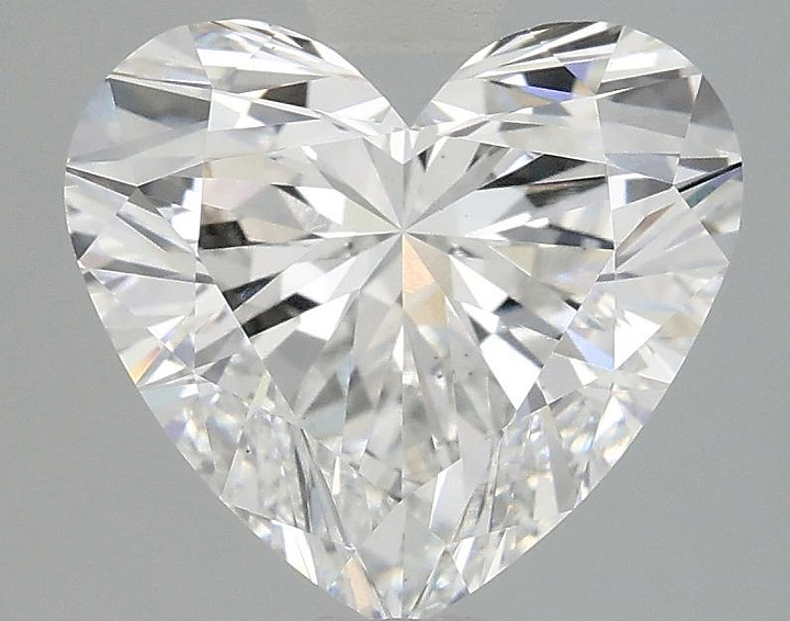 2.99 Carat Heart Shaped Ideal Cut VS1 IGI Certified Lab Grown Diamond