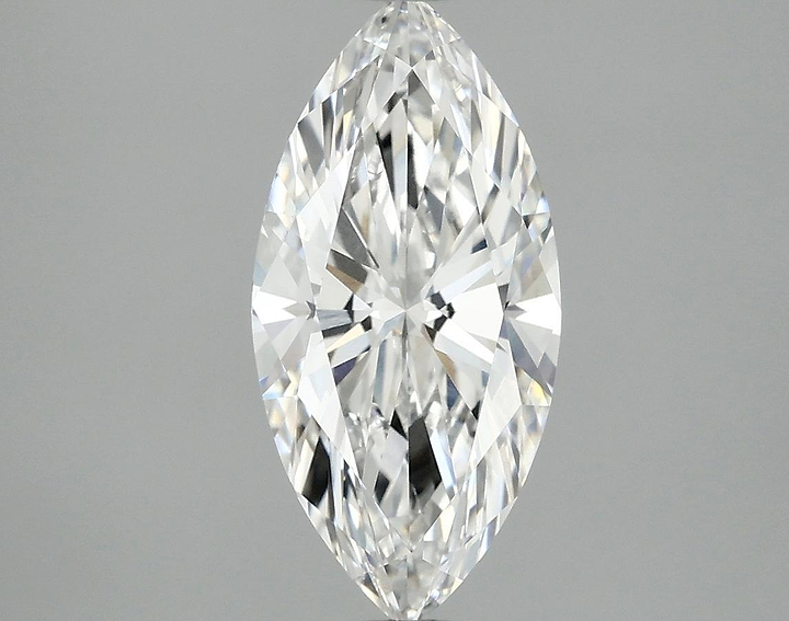 2.06 Carat Marquise Shaped Excellent Cut VVS2 IGI Certified Lab Grown Diamond