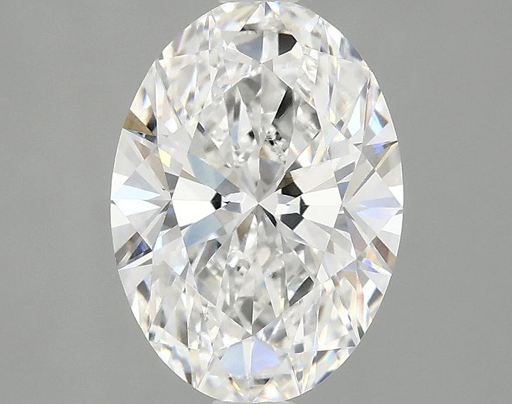 2.05 Carat Oval Shaped Ideal Cut VVS2 IGI Certified Lab Grown Diamond
