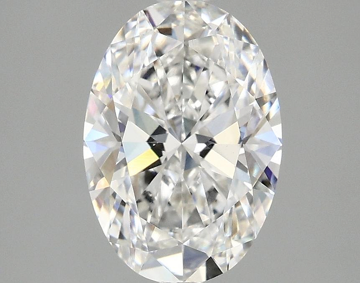 2.02 Carat Oval Shaped Ideal Cut VVS2 IGI Certified Lab Grown Diamond